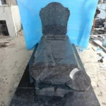 Vizag Blue Granite Monument Set